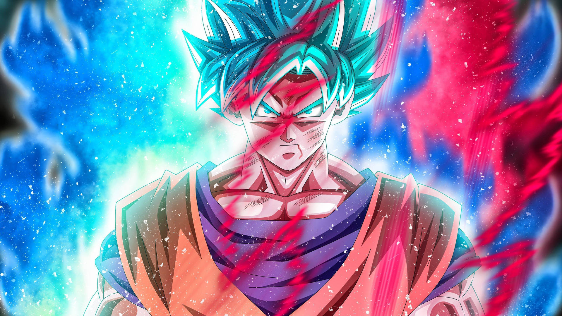 Гоку Супер Саян Блакитний DBZ 4K