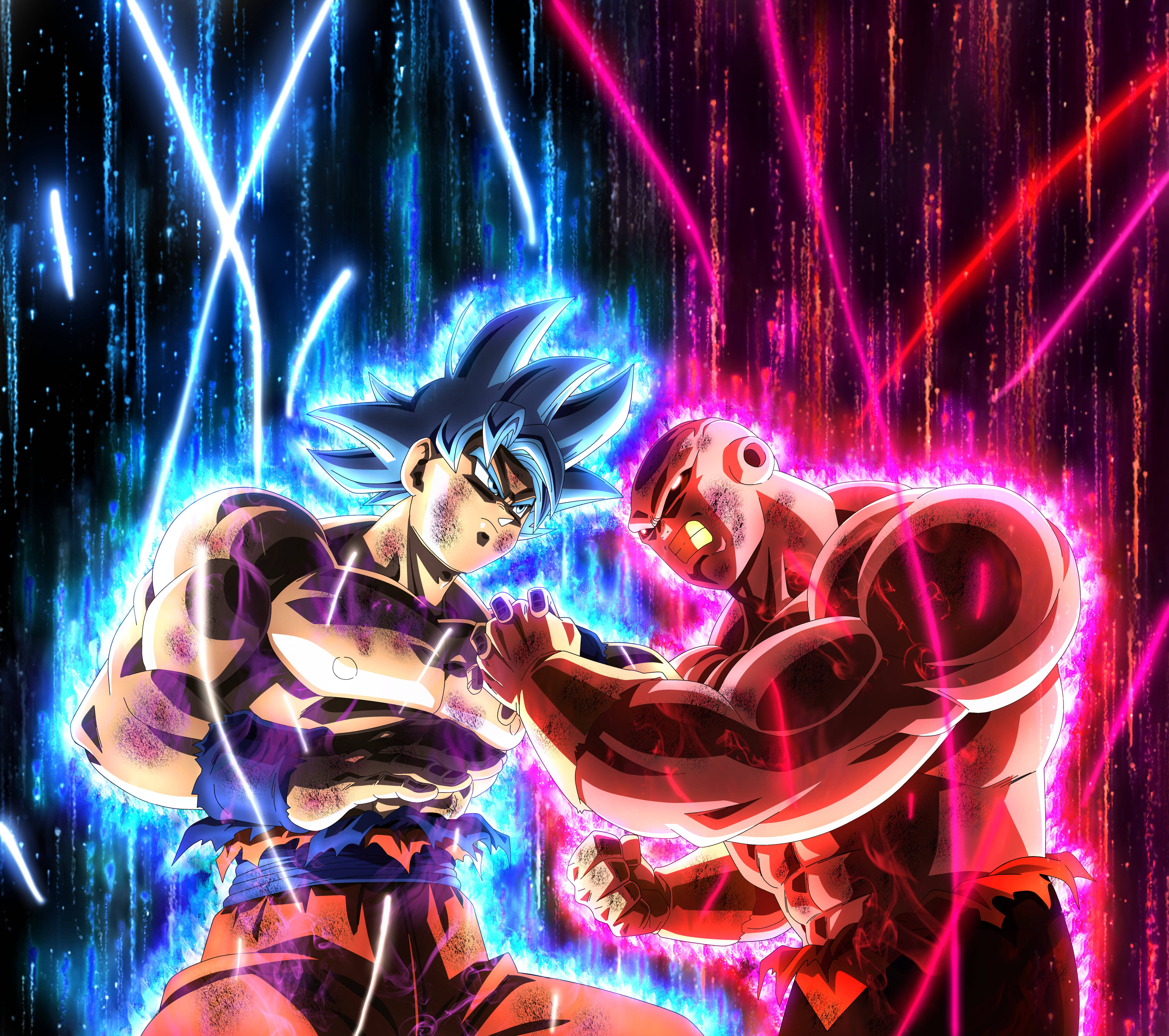 Гоку та Джирен DBZ 4K Шпалери