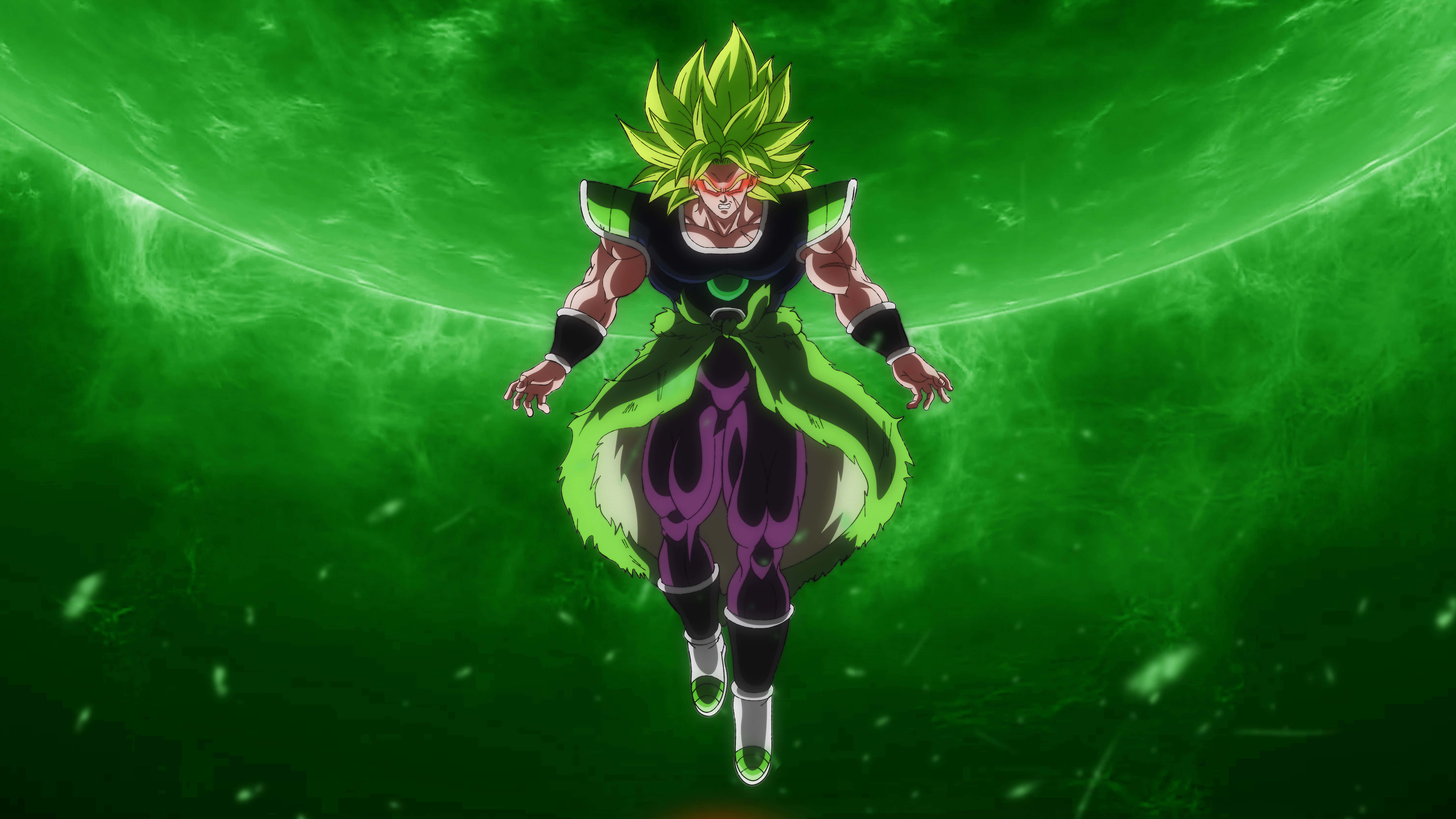 Гоку, Фріза та Вегета готуються до битви у фільмі "Dragon Ball Super: Бролі" Шпалери