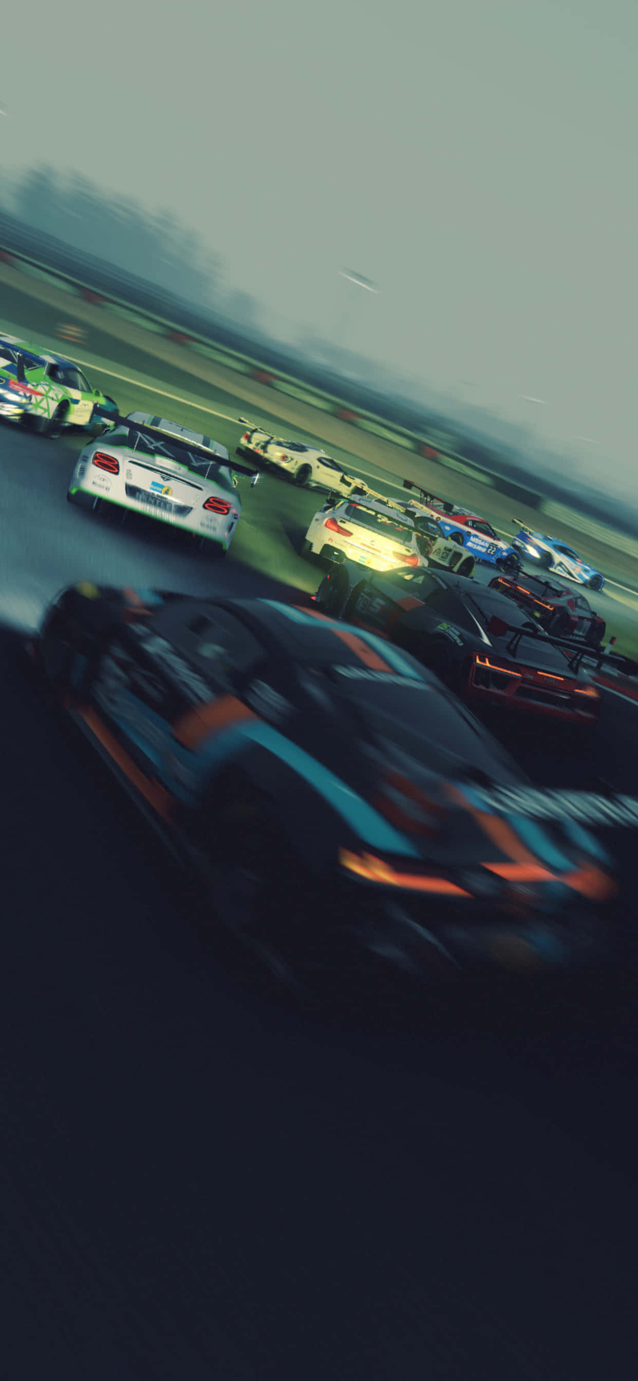 Мчись в захватывающие приключения с iPhone Xs Max и Project Cars 2 Шпалери