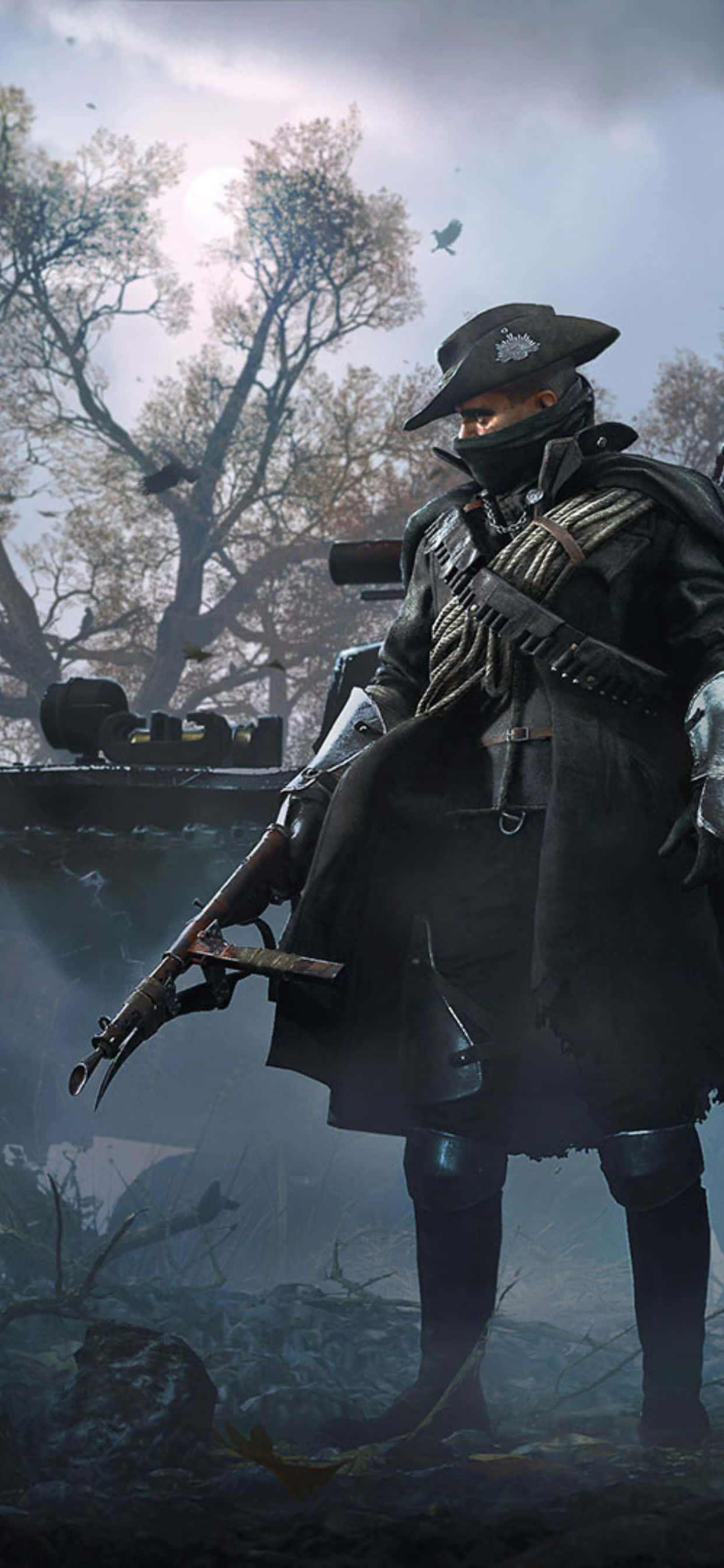 Готовься к бою в HD Battlefield V Шпалери