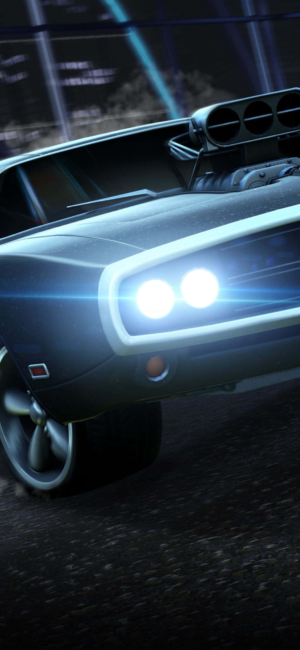 Готовьтесь к эпическим битвам Rocket League на iPhone XS Max Шпалери