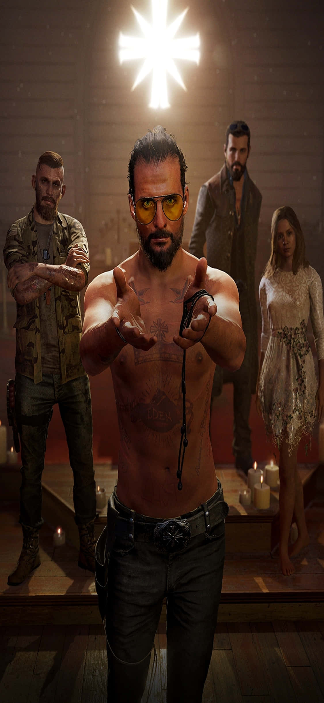 Грайте в Far Cry 5 на своём iPhone Xs Шпалери