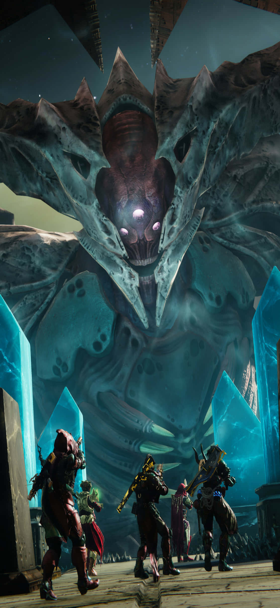 Графика Destiny 2 на iPhone Xs Шпалери