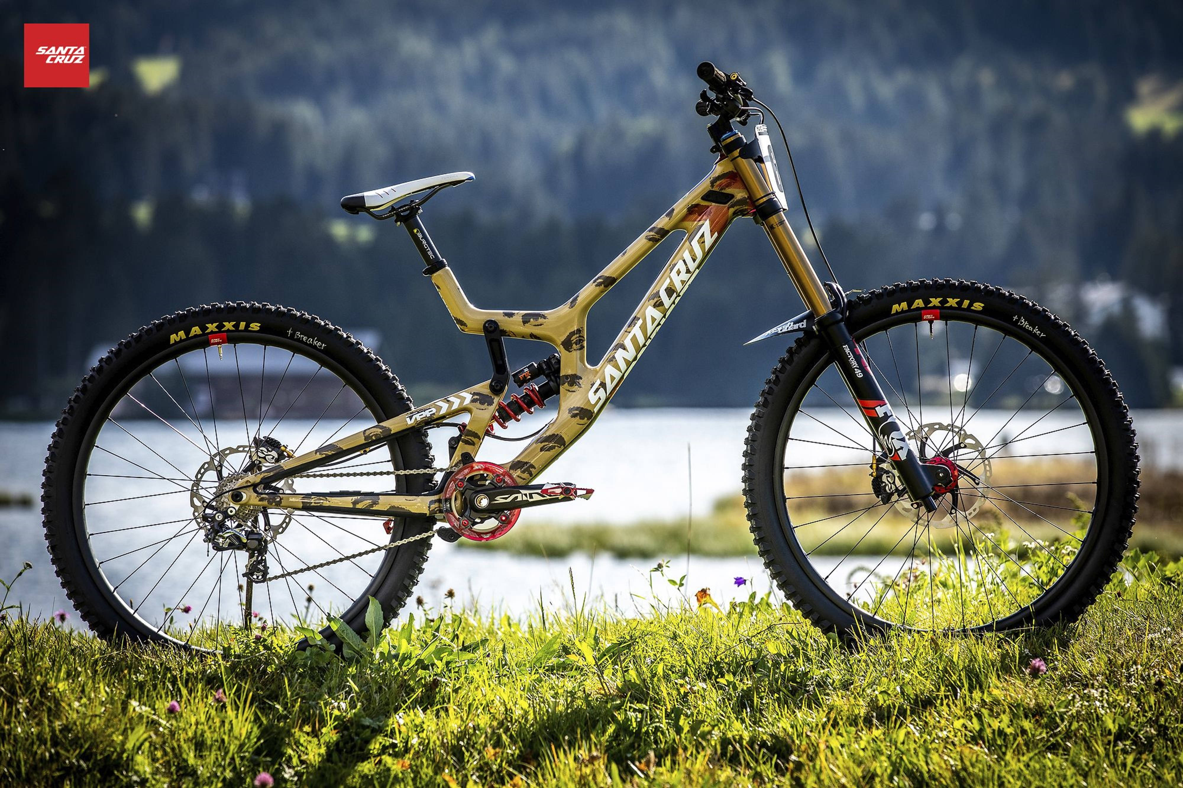 Гірський велосипед Santa Cruz V10 29 4K Шпалери