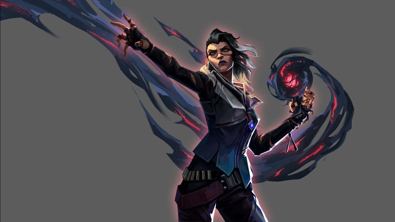 Демонстрація кольорів нової гри Valorant от Riot Games Шпалери