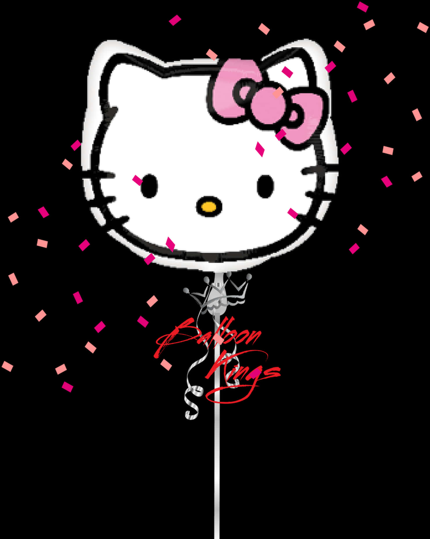 Дизайн повітряних кульок Hello Kitty Шпалери