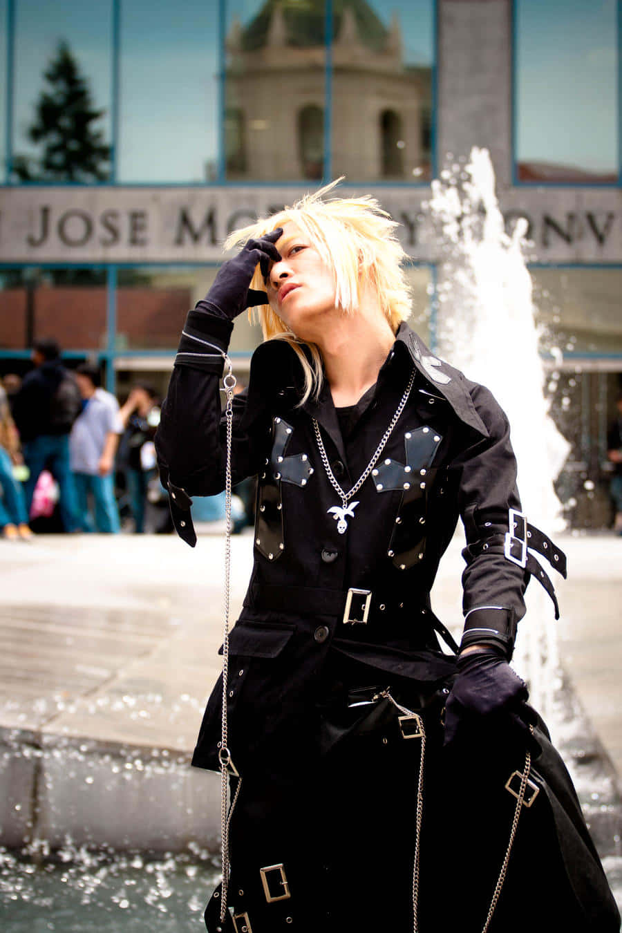 Динамичний Visual Kei гурт на концерте Шпалери