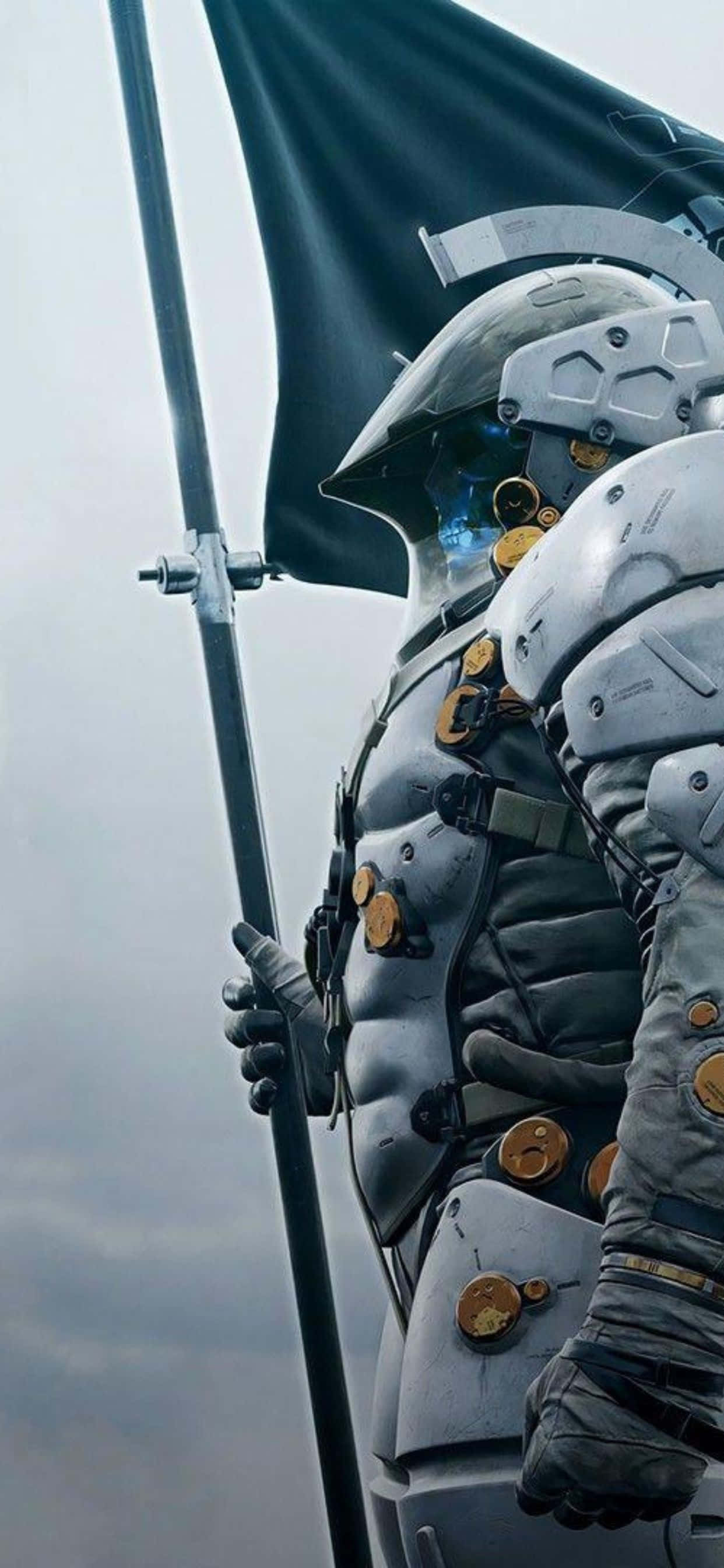 Добро пожаловать в мир Death Stranding на iPhone Xs Max Шпалери