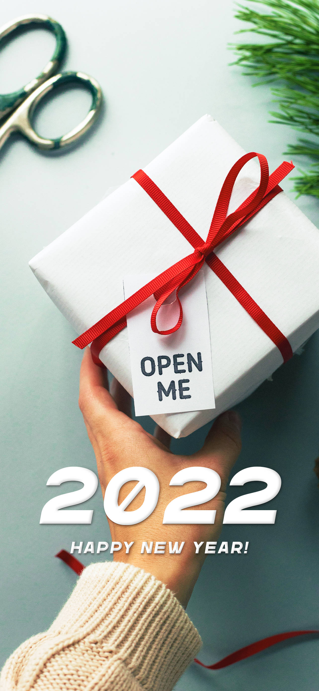 Добро пожаловать в 2022 с радостью и миром Шпалери