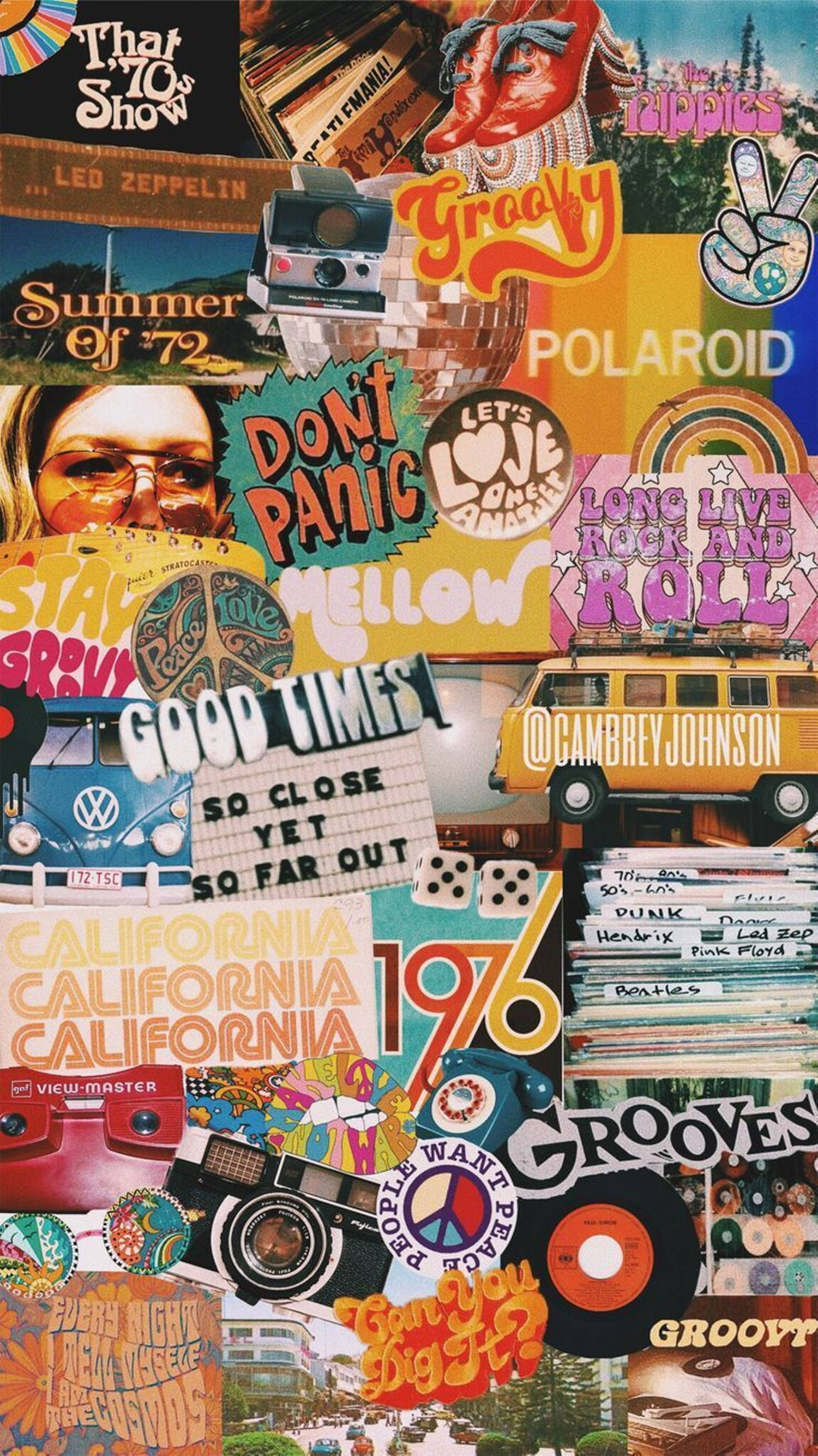Довголіття Rock And Roll Естетика VSCO Шпалери
