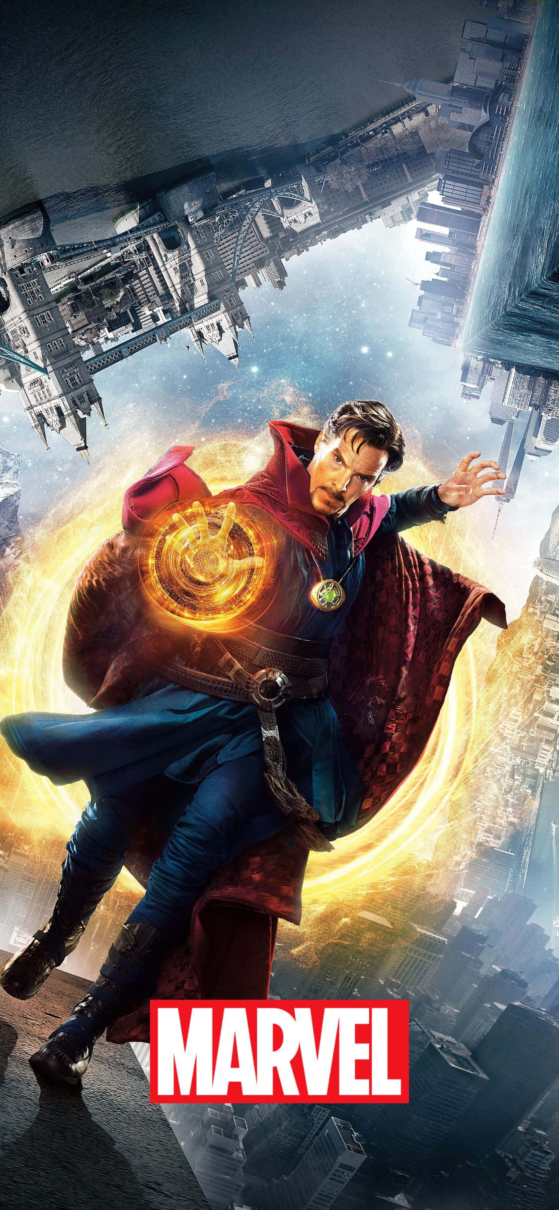 Доктор Стрэндж фон Marvel для iPhone XS Шпалери