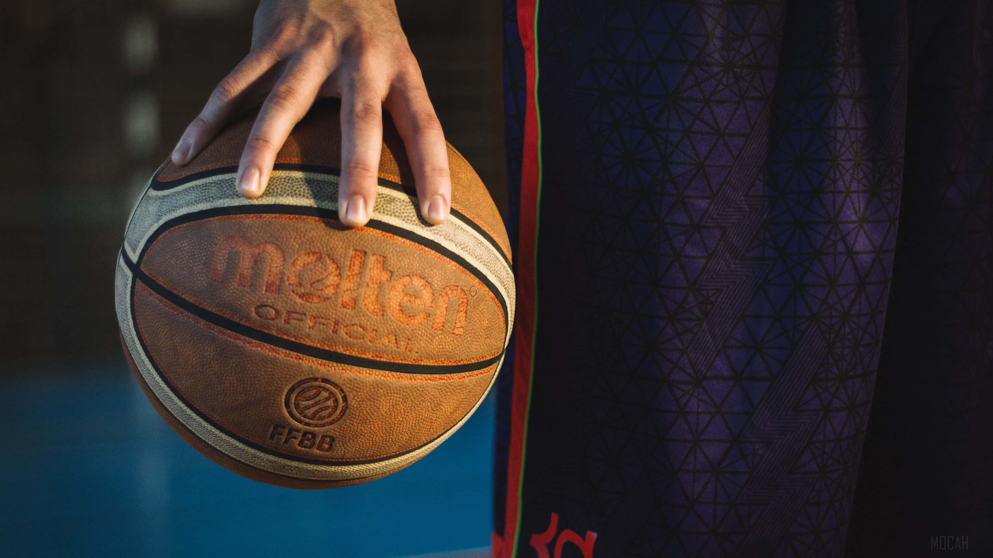 Домінуйте на майданчику з 4K Basketball Шпалери