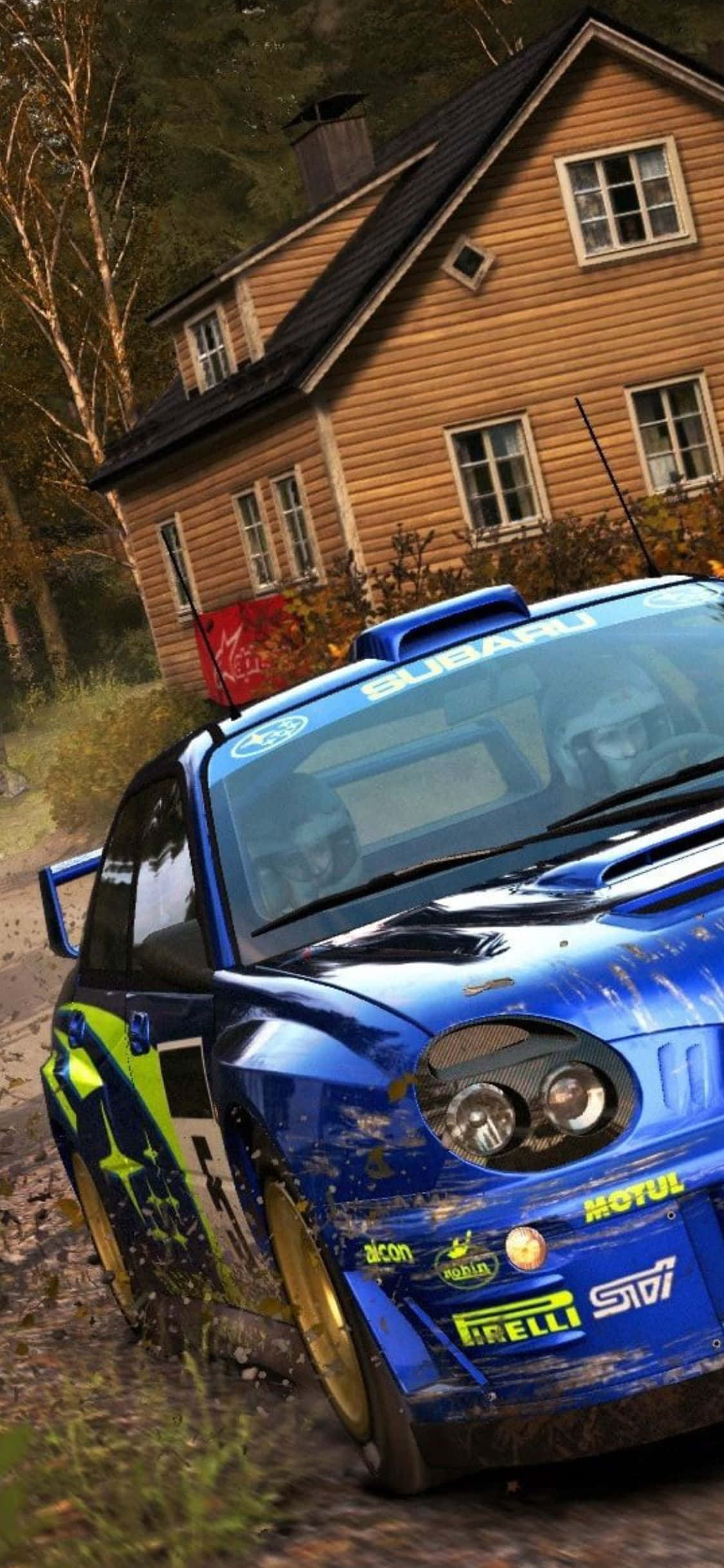 Дорожно-яростная приключение в iPhone XS Dirt Rally Шпалери