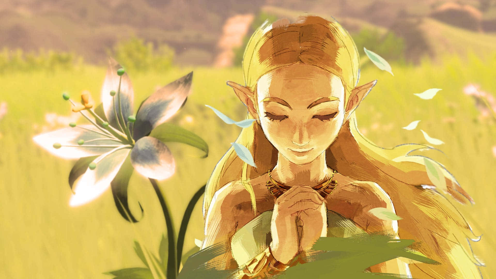 Досліджуйте загадковий світ Хайрула у The Legend of Zelda Шпалери