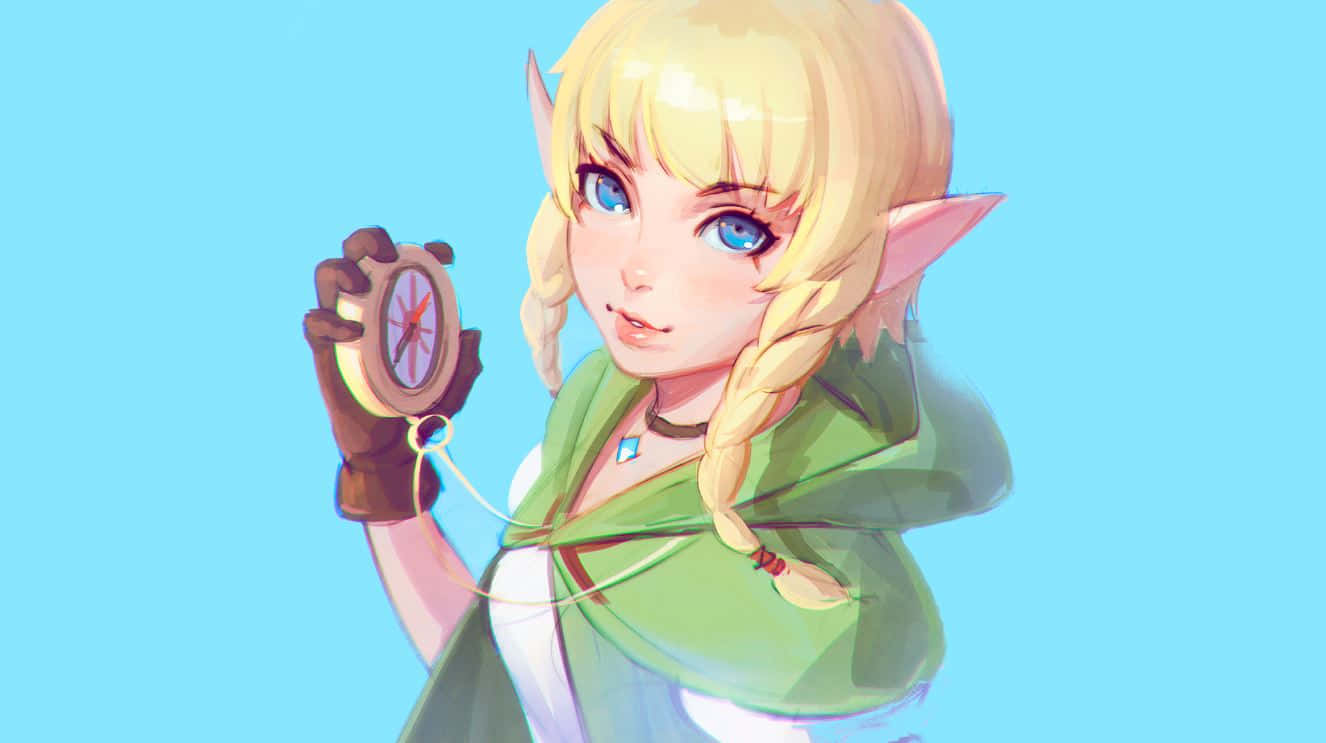 Досліджуйте магічний світ Хайрула в The Legend of Zelda Шпалери