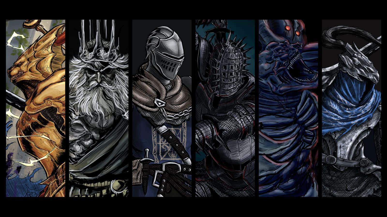 Досліджуйте небезпеки Лордрана в Dark Souls Шпалери