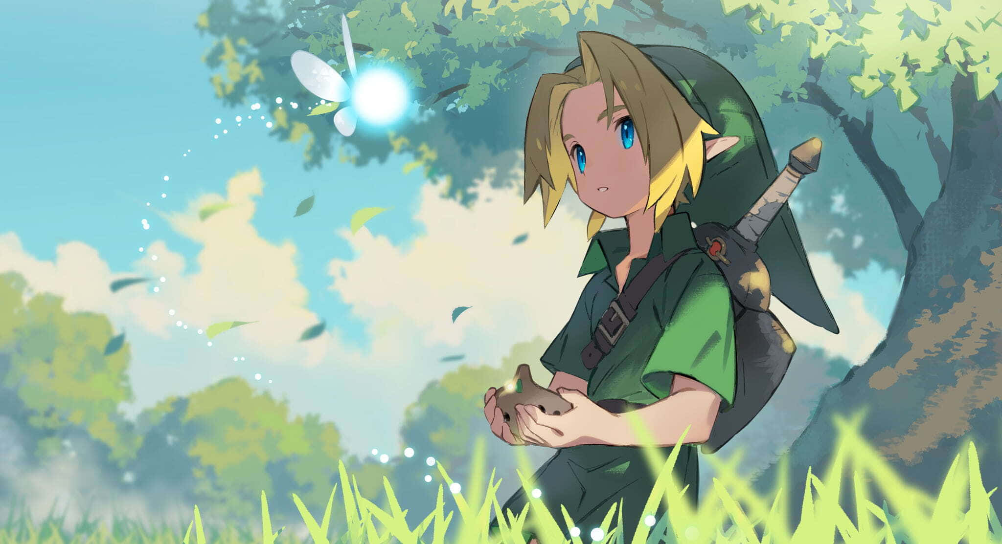 Досліджуйте світ Legend Of Zelda Шпалери
