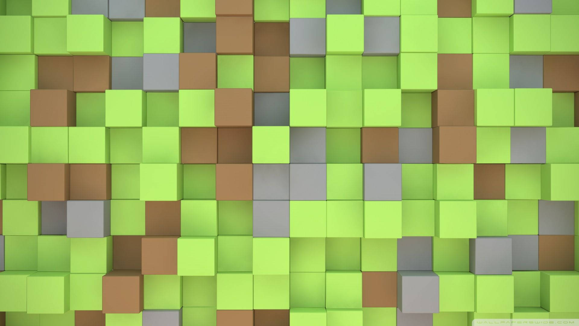Minecraft Куби HD шпалери