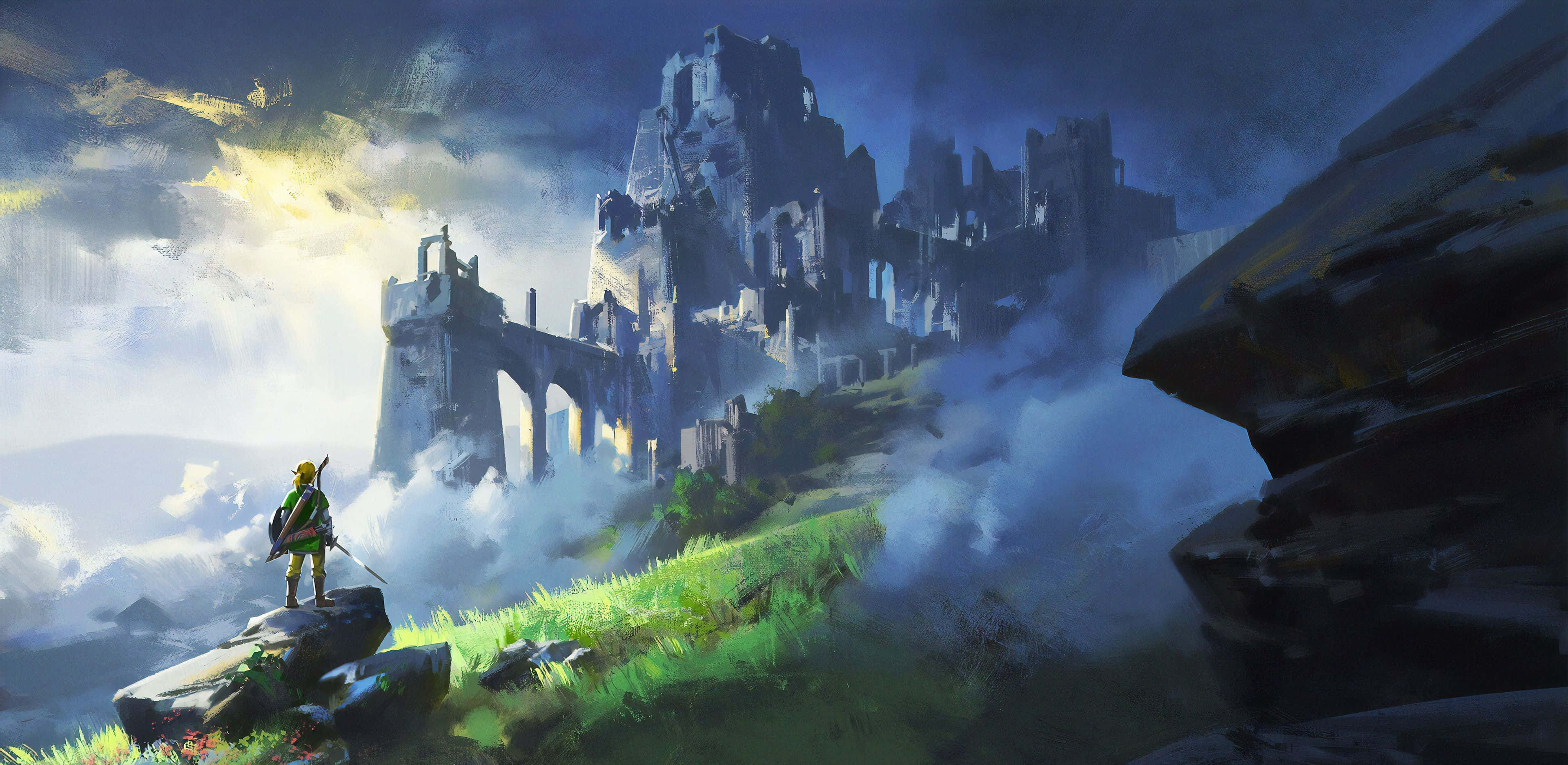 Досліджуйте чарівний світ The Legend of Zelda! Шпалери
