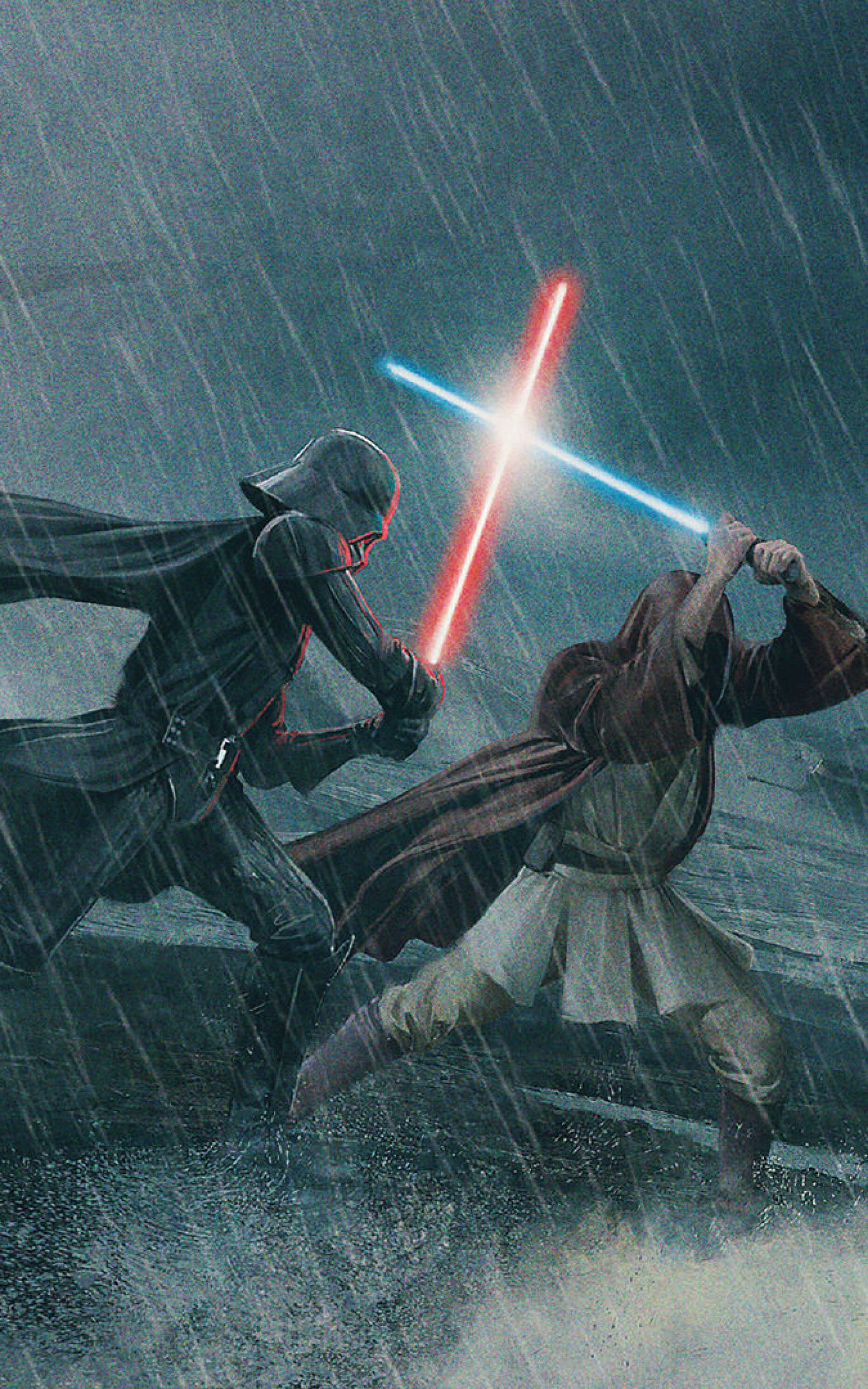 Дуэль судеб Star Wars для планшета Шпалери