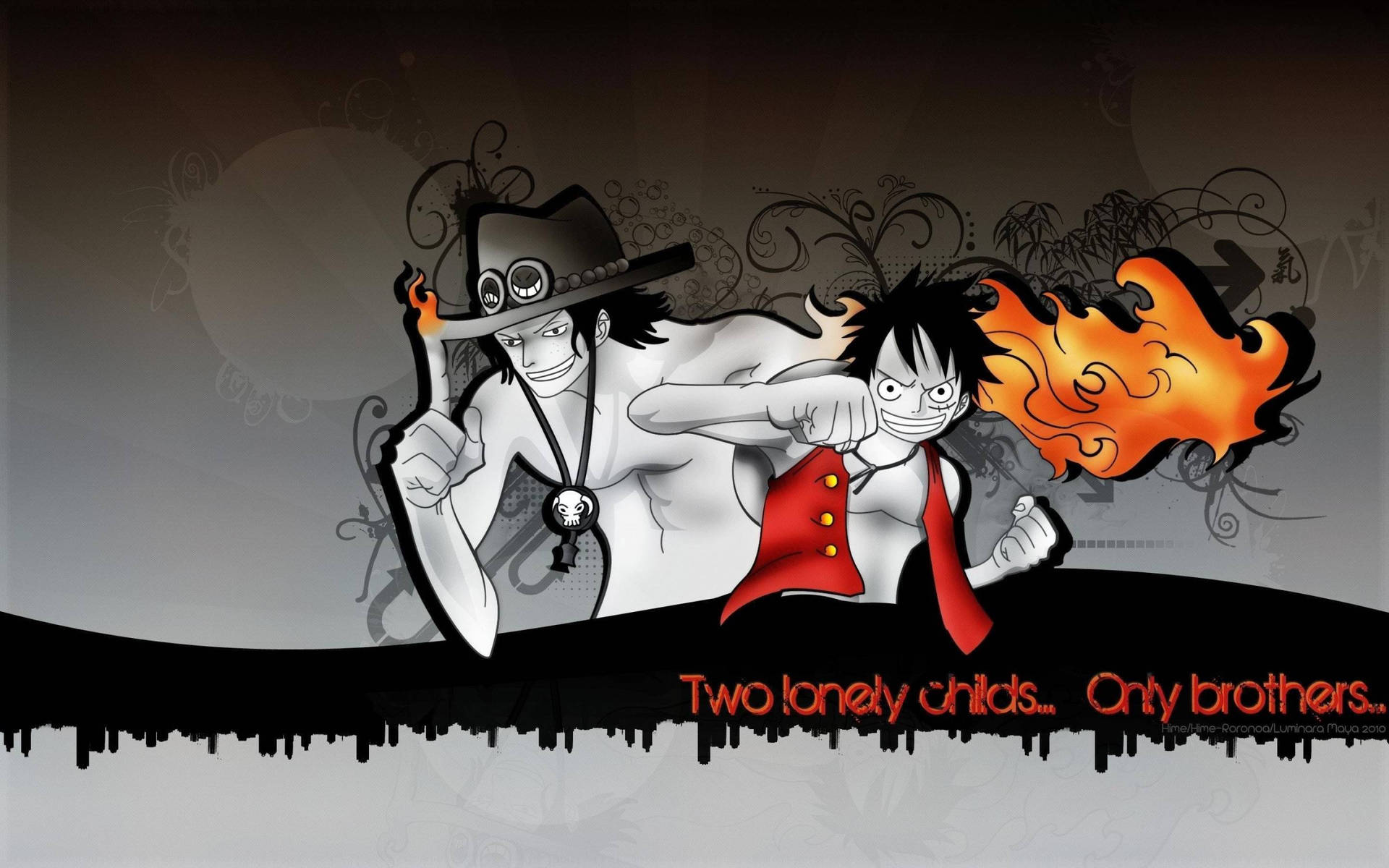 Ейс і Луффі — брати з One Piece
