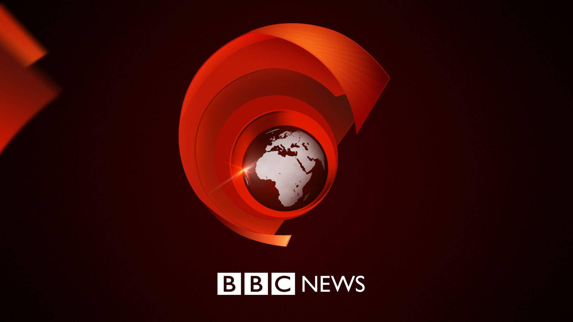 Естетика BBC News у червоному Шпалери