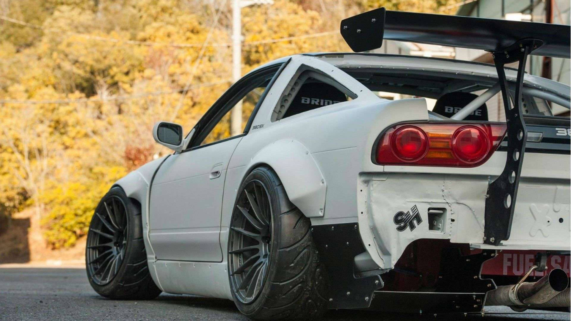 Естетика JDM Nissan 200SX Шпалери