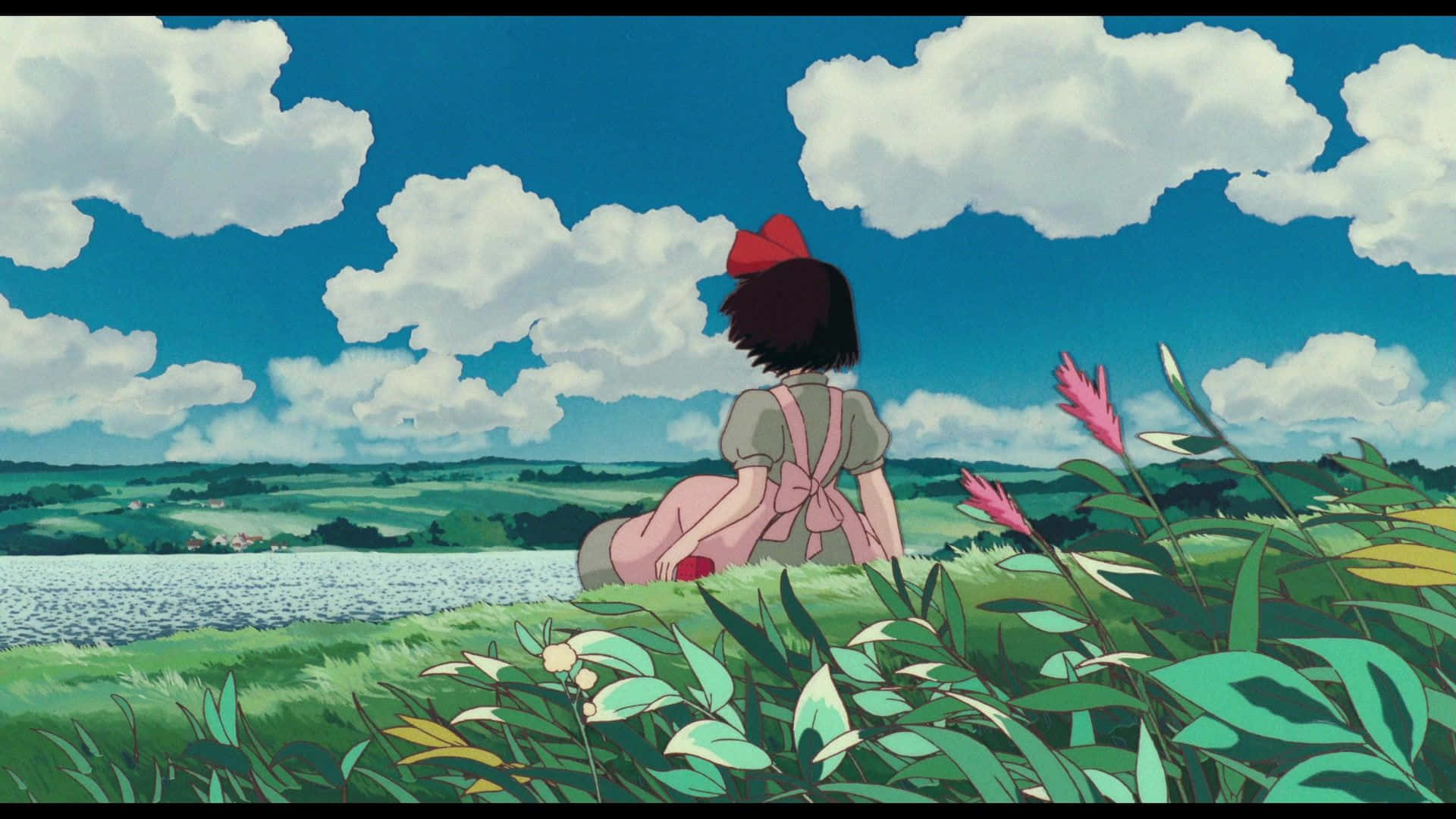 Естетика Studio Ghibli для робочого столу — Аніме естетика Шпалери