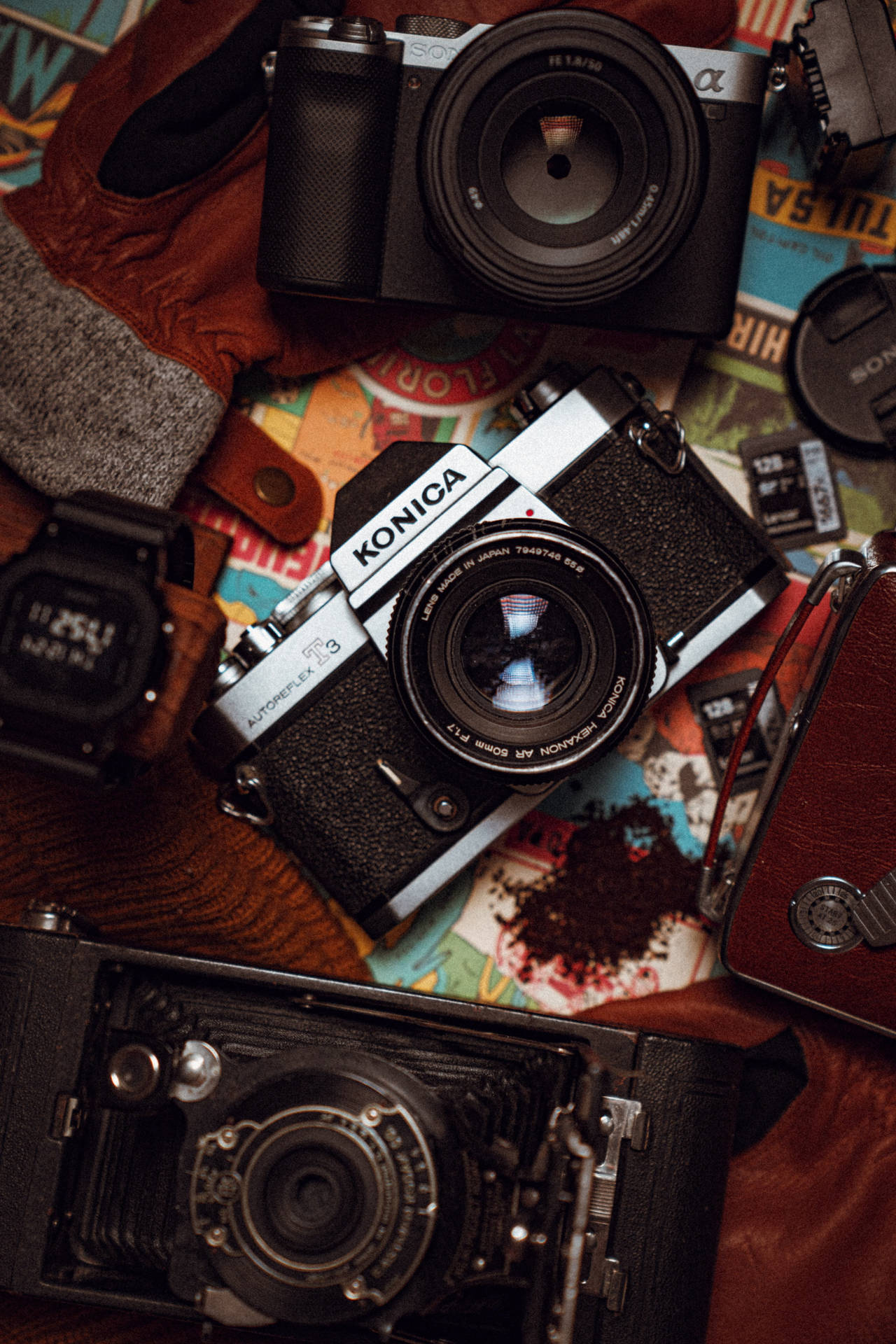 Естетика плоского розкладу DSLR-камери