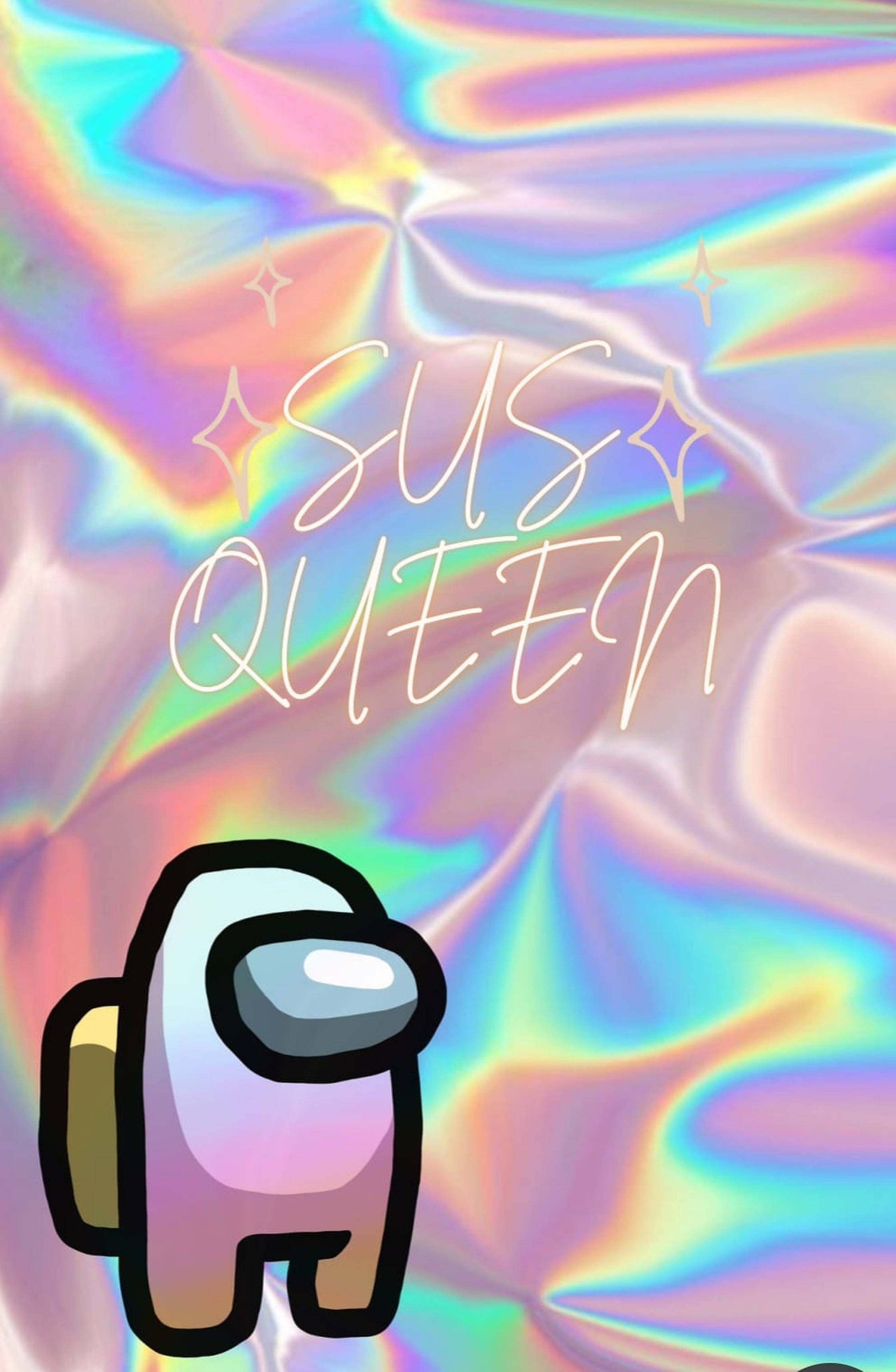 Естетична Sus Queen з Among US Шпалери