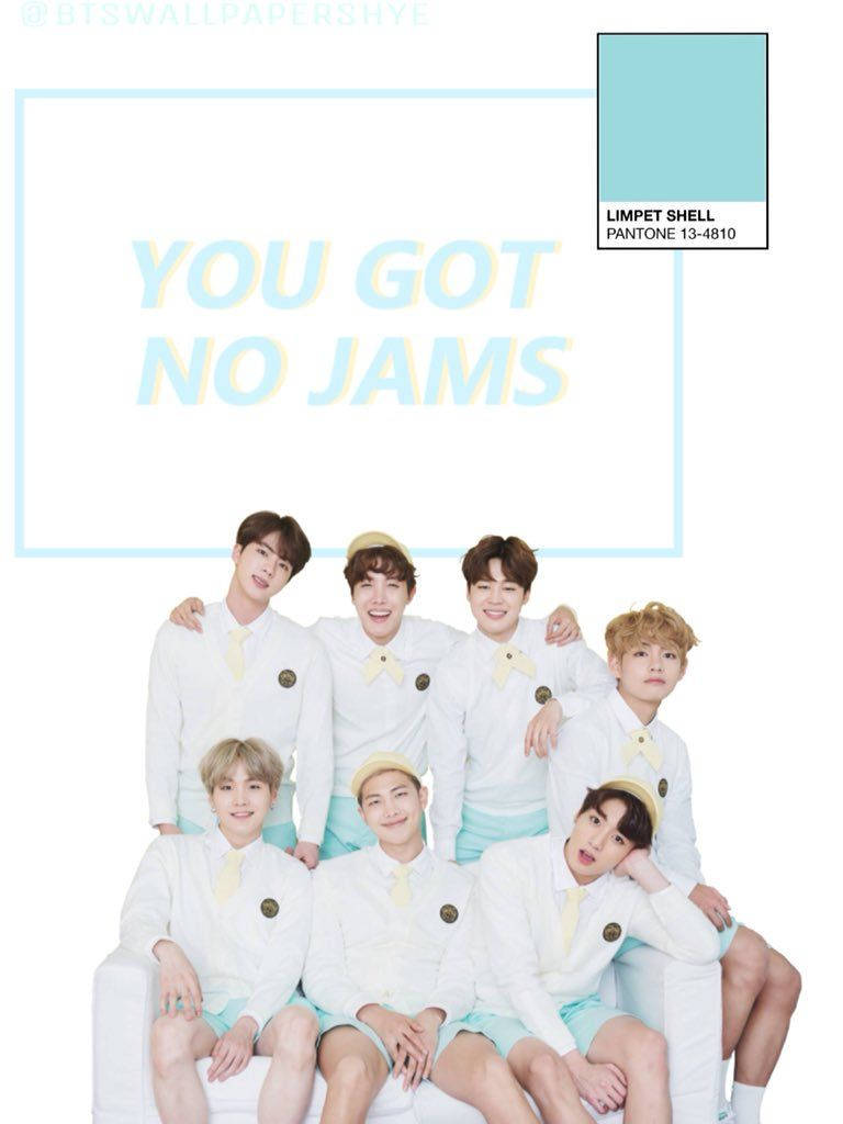 Естетичне Bts No Jams Шпалери