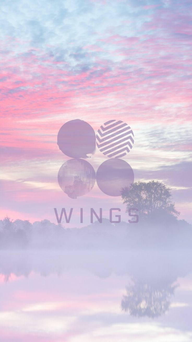 Естетичний альбом BTS Purple Wings Шпалери
