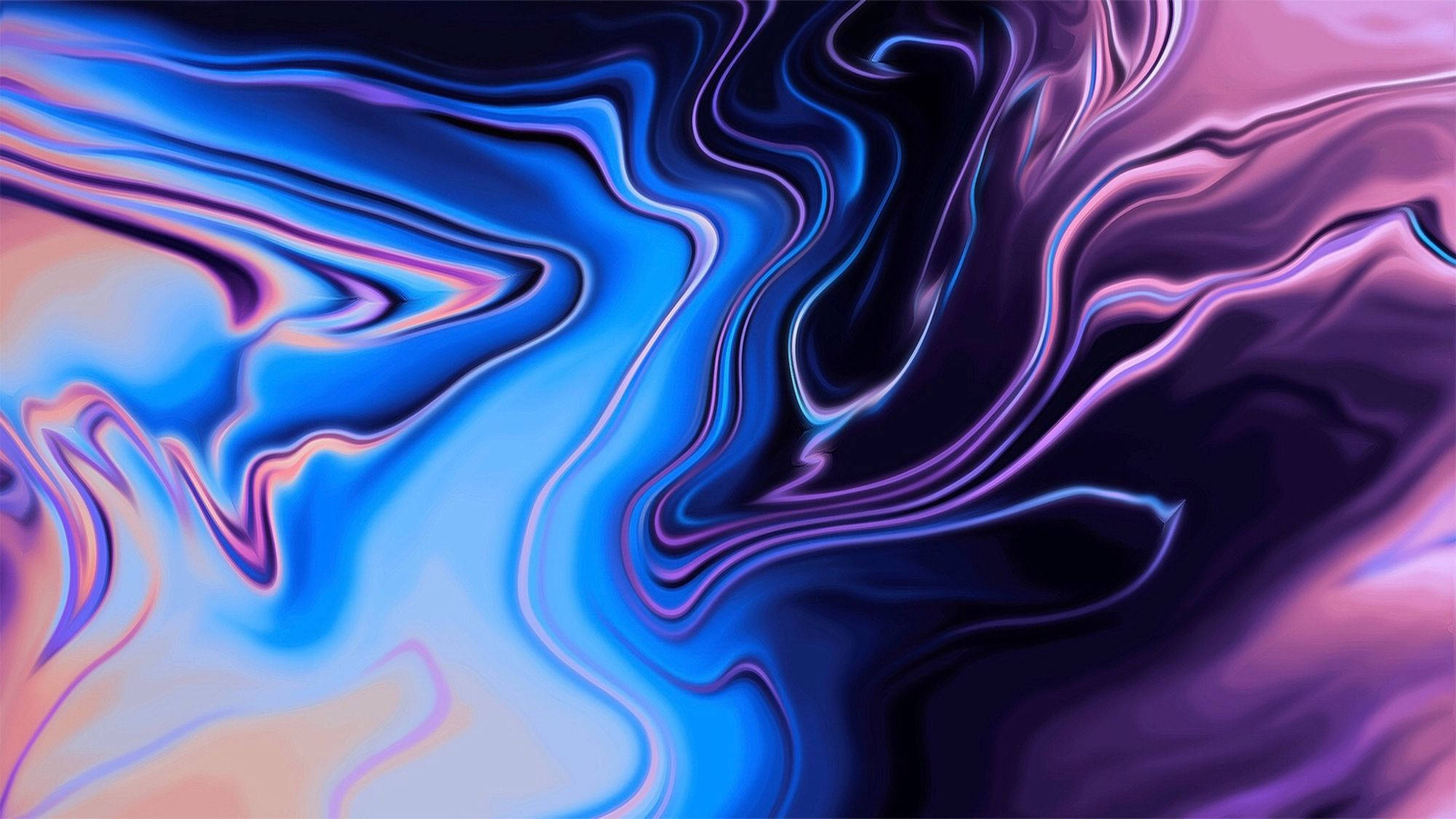 Жидкое вспышковое искусство MacBook Pro Шпалери