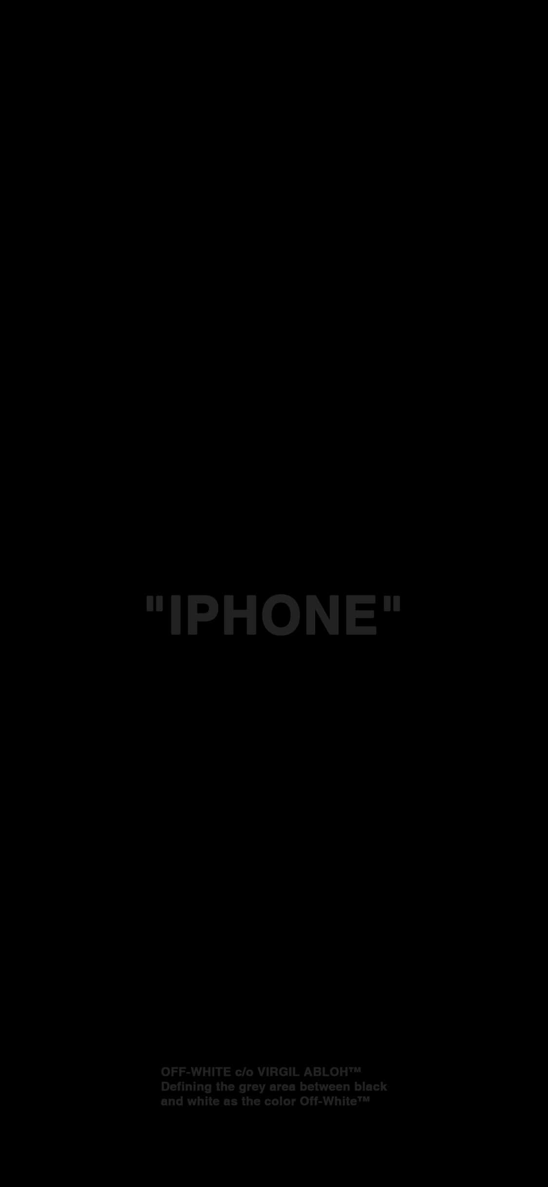Жирный шрифт типографика фон iPhone XS OLED Шпалери