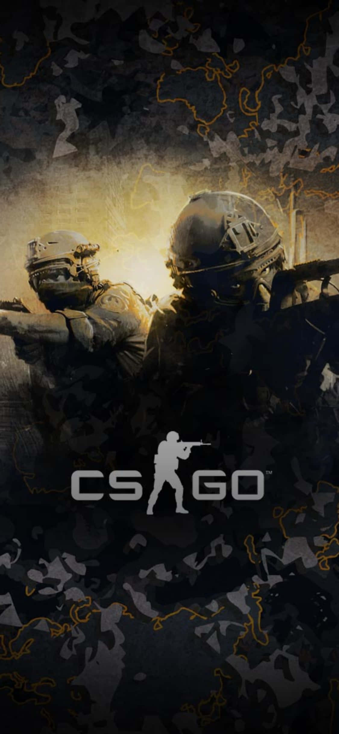 Завершите свою продуктивность с iPhone XS и Counter-Strike Global Offensive Шпалери