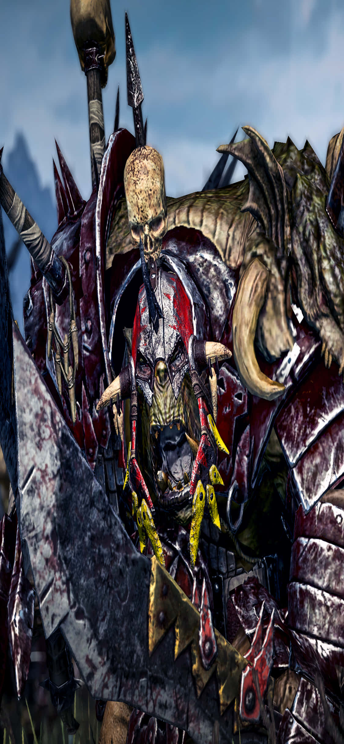 Завоюйте и доминируйте с новой военной интенсивностью Total War: Warhammer на iPhone X Шпалери