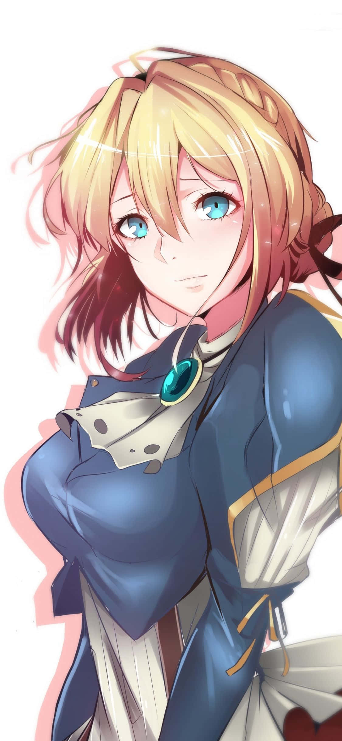 «Запечатлейте каждый момент с iPhone Violet Evergarden» Шпалери