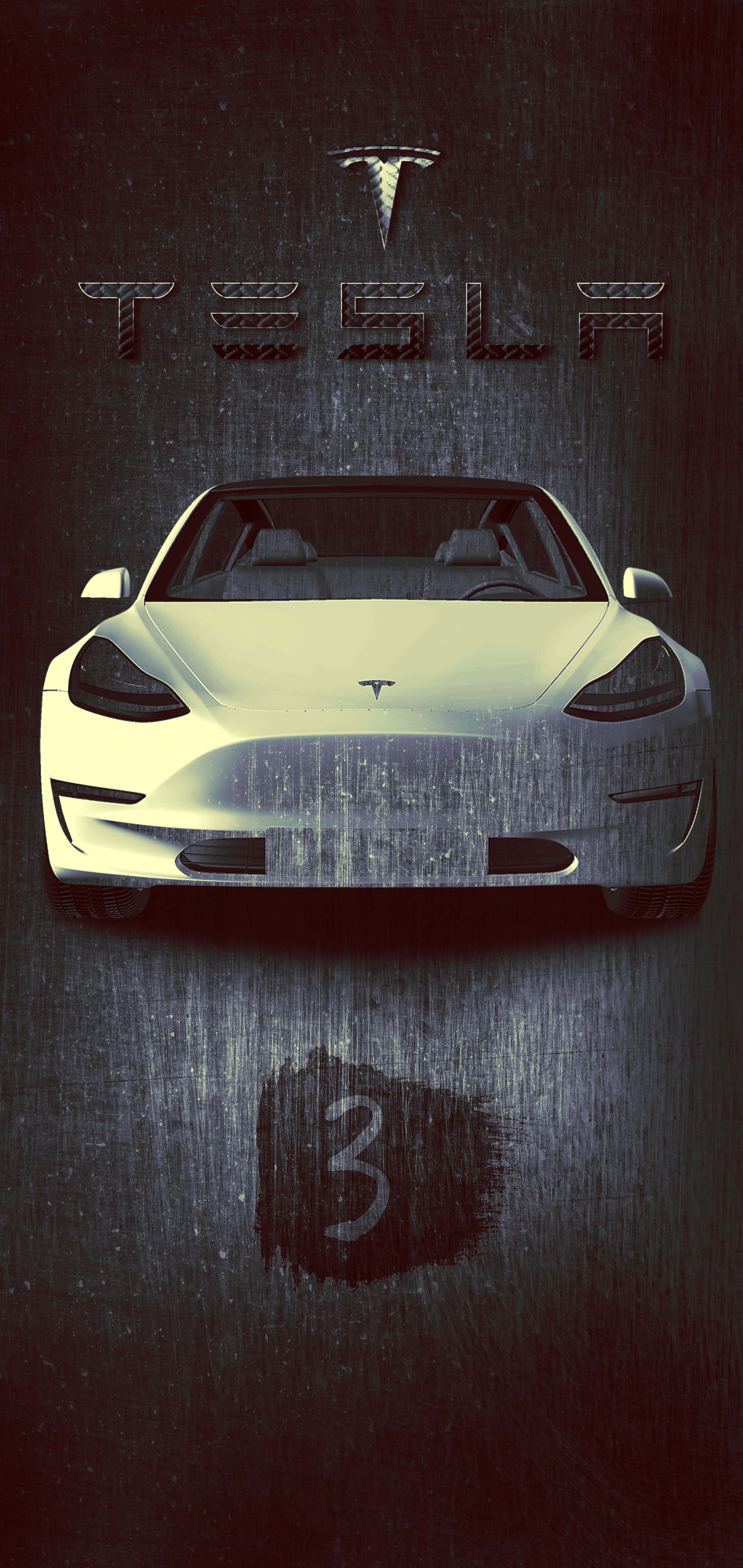 Зарядка Tesla с помощью iPhone Шпалери