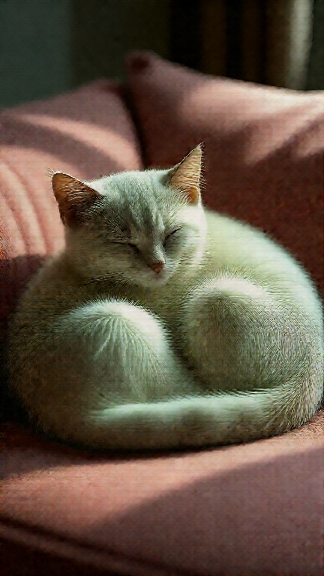 Затишний котячий сон Шпалери