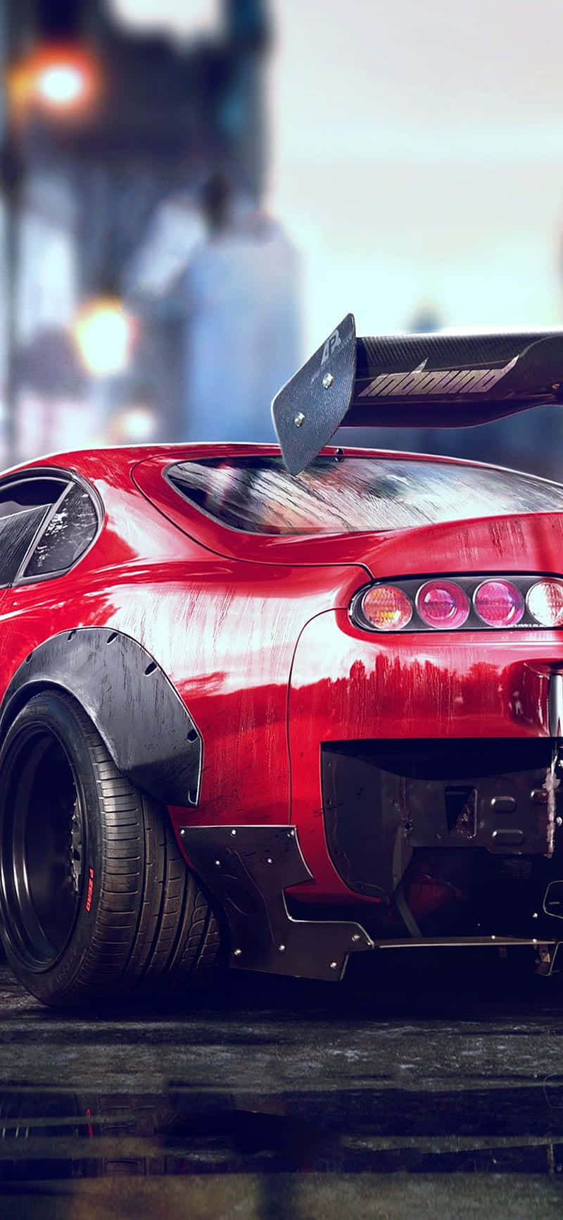 Захватывающая игровая графика Need for Speed для Pixel 3 Шпалери