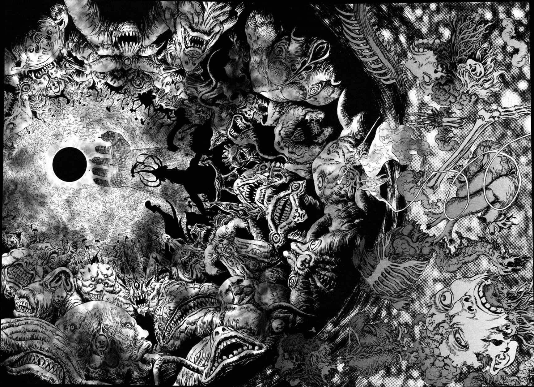 Звалище монстрів із манґи Berserk Шпалери