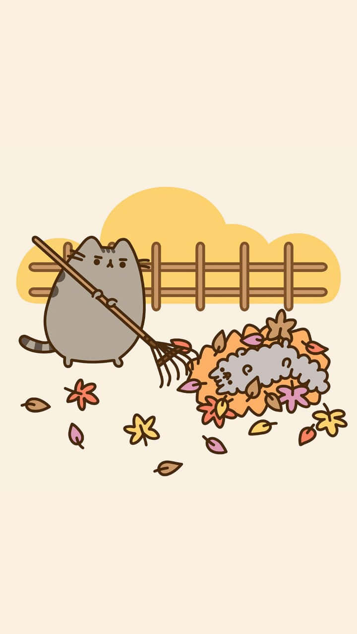Зробіть осінь веселою з цим зображенням милої білочки Шпалери