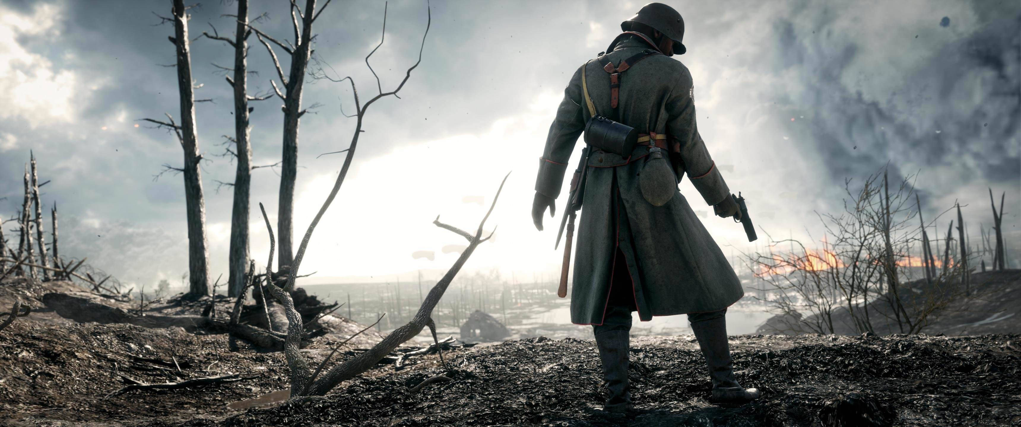 Играйте в Battlefield 1 в ультрашироком формате 3440x1440 Шпалери