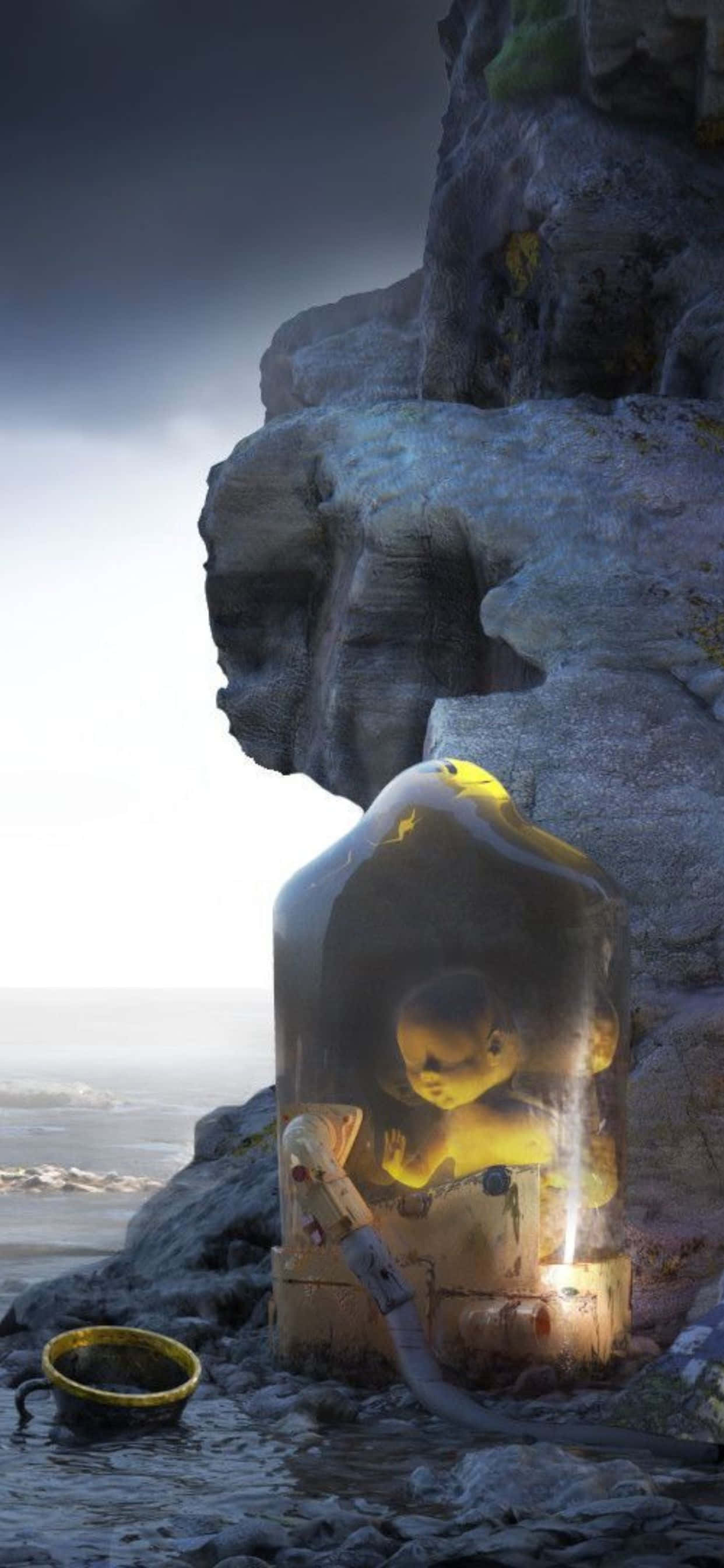 Играйте в Death Stranding на новом iPhone XS Max Шпалери