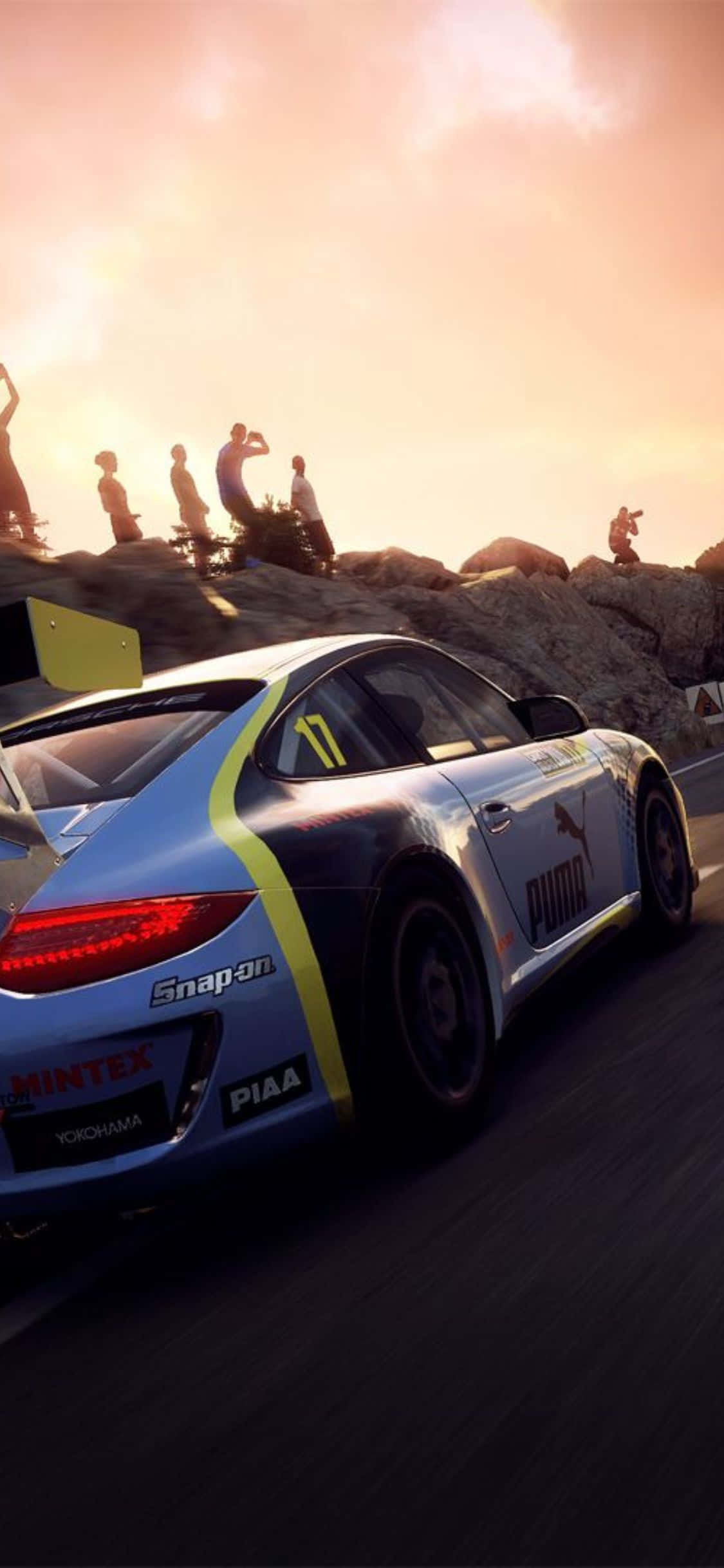 Изображение: гонщики підкоряют извилистые трассы в соревновании Dirt Rally Шпалери