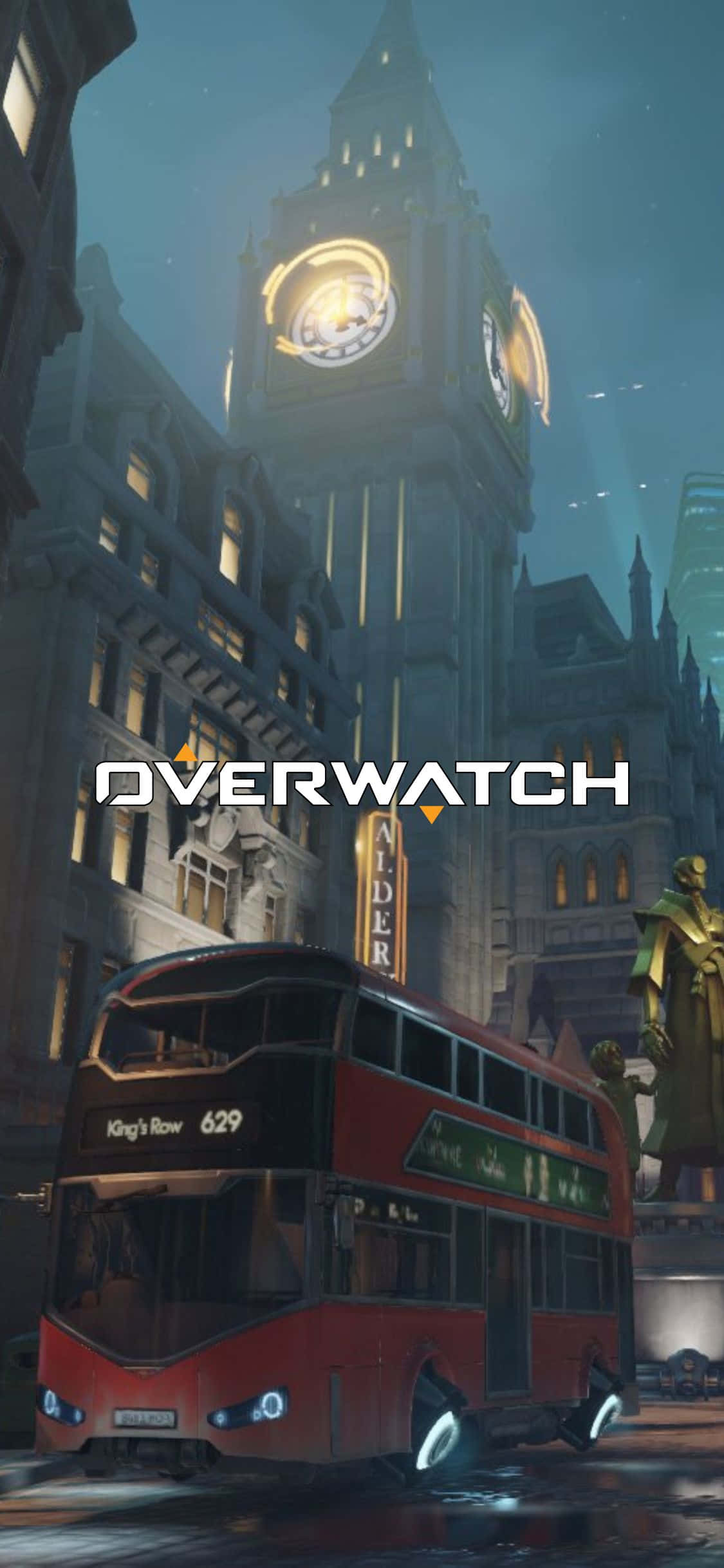 Испытай адреналин Overwatch на своем iPhone X Шпалери
