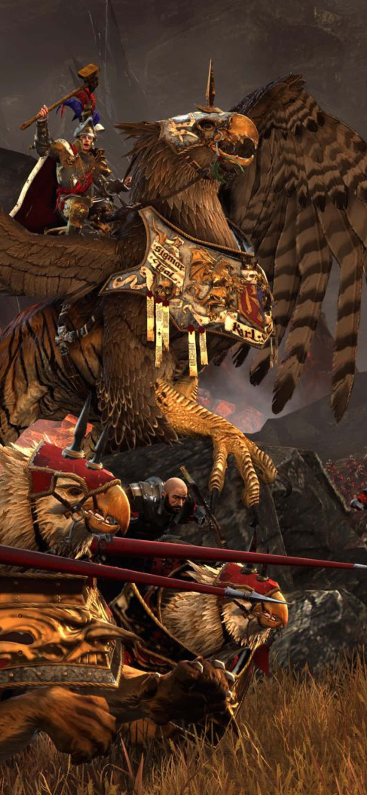 Досліджуйте світ древних імперий в Total War Attila на ваш iPhone Xs Max Шпалери