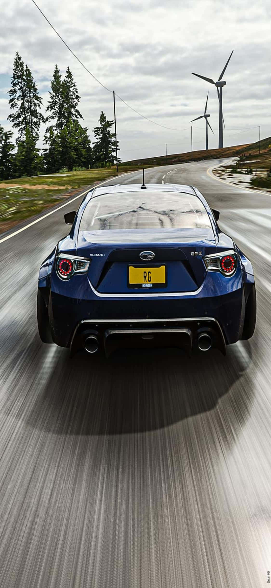 Исследуйте огромный открытый мир с мощью вашего iPhone XS и Forza Horizon 4 Шпалери