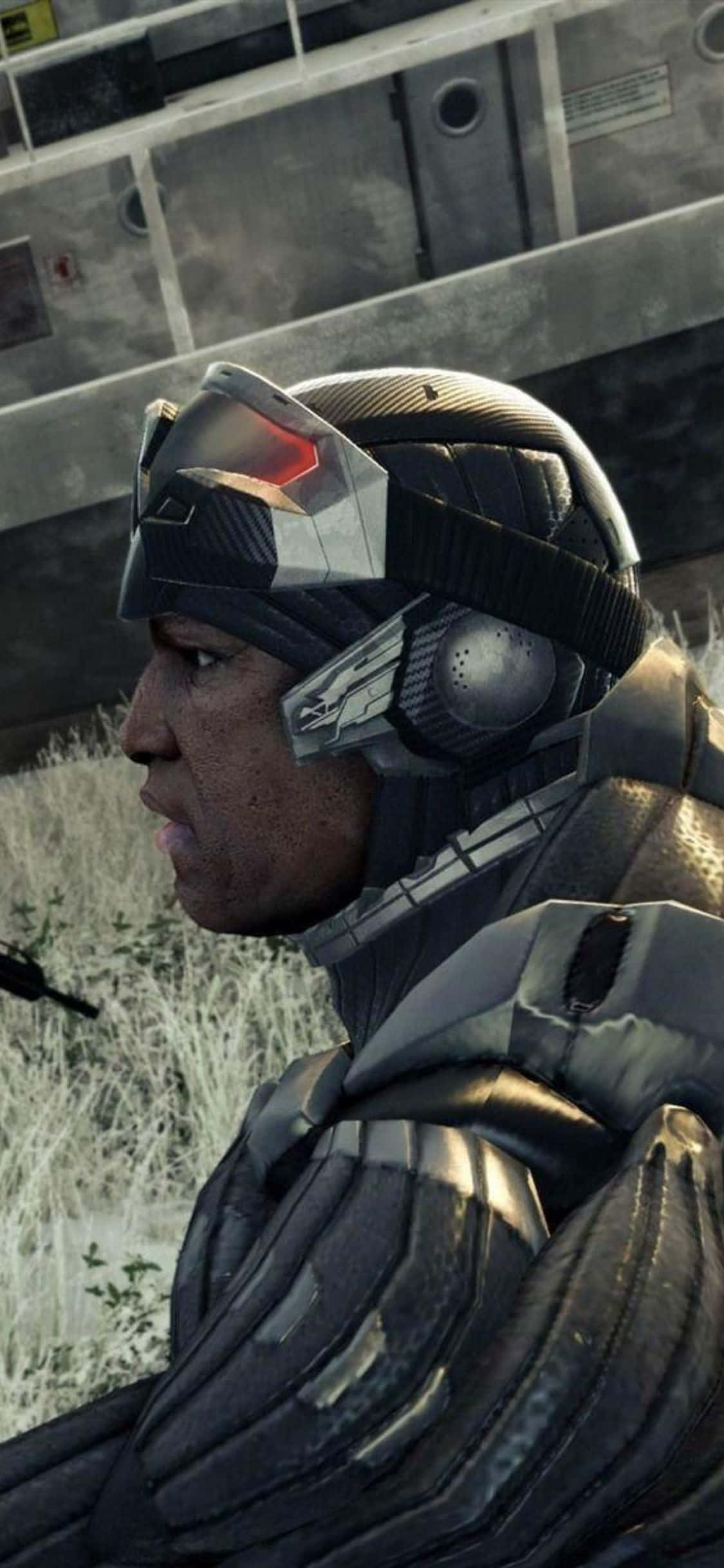 Исследуйте футуристический мир Crysis 3 на вашем iPhone X! Шпалери